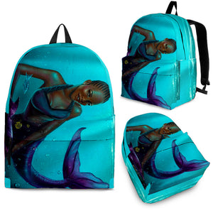 Black Mermaid Backpack