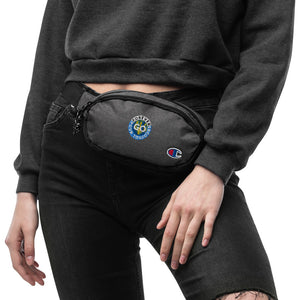 On-The-Go-With Forever GO - Champion Fanny Pack -Unisex- Travel Pouch With Forever GO Embroidery Patch