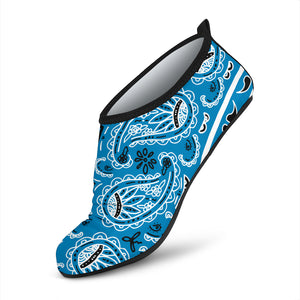 Sky Blue Bandana Water Shoes