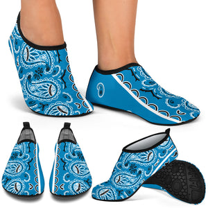 Sky Blue Bandana Water Shoes