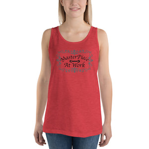 Masterpiece at Work- Unisex  Tank Top - Super comfortable shirt, perfect for fitness or any occasion