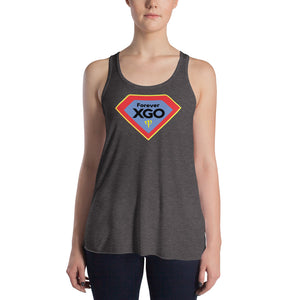 Forever XGO Ladies Flowy Tank Club Med shirt by Bella + Canvas- Racerback Tank