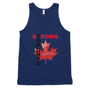 Toronto Strong! Maple Leaf With Skyline - Classic tank top (unisex)