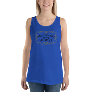 Masterpiece at Work- Unisex  Tank Top - Super comfortable shirt, perfect for fitness or any occasion