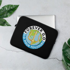 Forever G.O. For Toujours Super Soft Laptop Sleeve To protect any notebooks and iPads . Available size in 13.5" and 14 3/4".