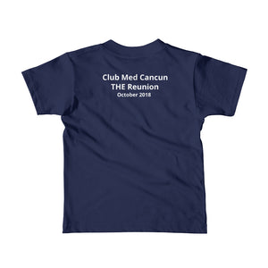 Club Med Cancun Cancun THE Reunion-  Kids- Future G.O. Short sleeve kids t-shirt