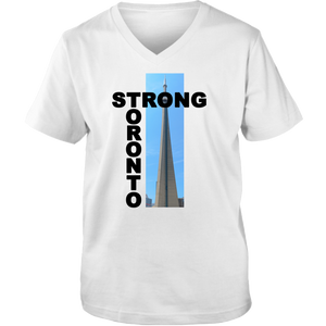 Toronto Strong - In Canada We Unite - Adult Unisex Vneck Tee