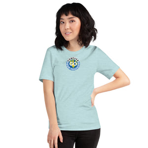 Short-Sleeve Unisex T-Shirt - Featuring Our New Forever GO Logo Patch