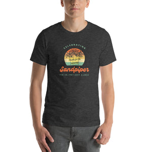 Celebrating Sandpiper - Thanks For The Memories -Unisex t-shirt