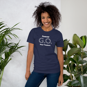 Unisex t-shirt - White Print-Forever G.O. Club Med Turkoise Reunion May 28-June 4th, 2022 ( Portion of sale going to Charity Fund)